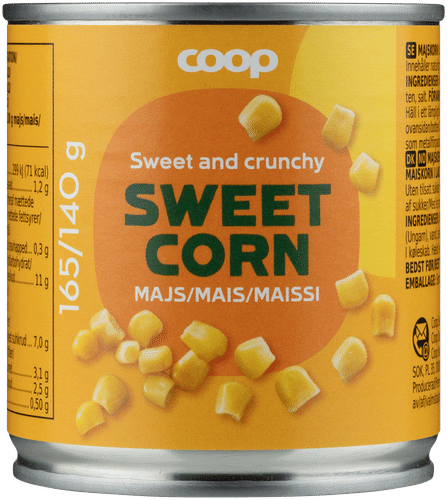 Coop makea maissi 165/140 g