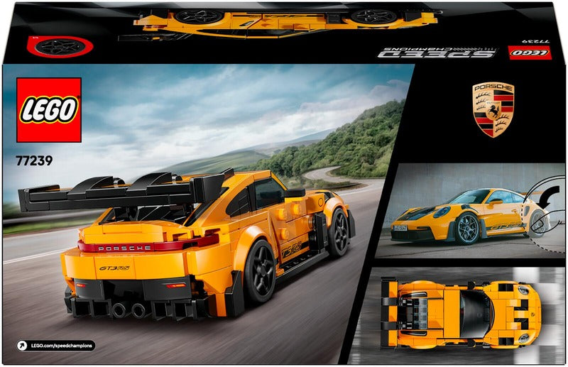 LEGO 极速冠军77239保时捷911 GT3 RS超级跑车|LEGO Speed Champions 77239 Porsche 911 GT3 RS superauto