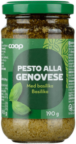 Coop 热那亚罗勒青酱 190 g|Coop Pesto Alla Genovese basilika 190 g