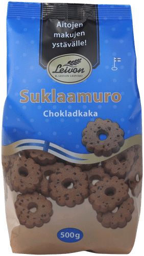 Leivon Leipomo 莱冯巧克力碎粒饼干 500 g|Leivon Suklaamuropikkuleipä 500 g