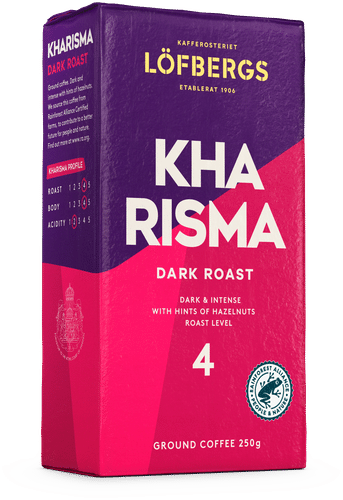 Löfbergs Kharisma Suodatinkahvi 250 g Rainforest Alliance|Löfbergs Kharisma 过滤咖啡 250 克 雨林联盟