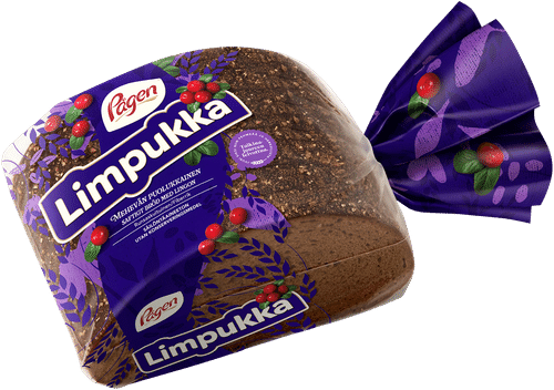 Pågen Limpukka puolukkainen viipaloitu sekaleipä 500g|Pågen 越橘切片混合面包 500g