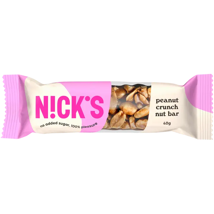 Nick's maapähkinäpatukka Peanut Crunch 40g-Nick’s 尼克的花生棒花生脆饼 40g