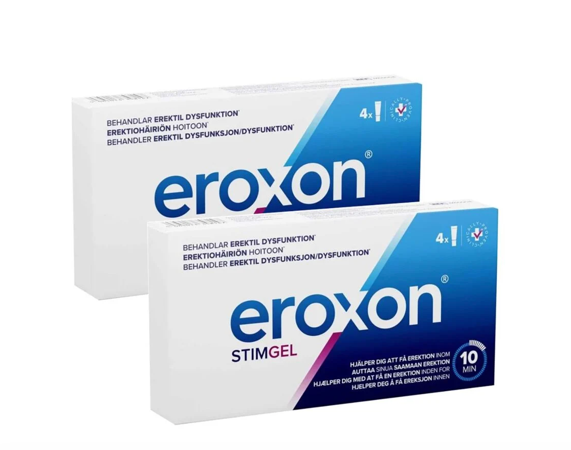 Eroxon乙醇冷感热感外用凝胶2×4支|Eroxon Stimgel single-dose tube 2 x 4 pcs