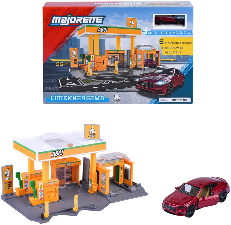 Majorette ABC车站及小汽车