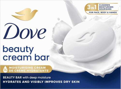 Dove 原味块皂含1/4保湿霜 1件