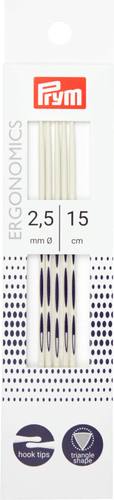 Prym 人体工学袜针 15厘米 - 2,5 mm