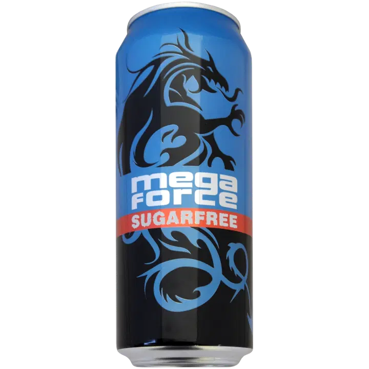 Megaforce sugarfree energy drink energiajuoma 0,5l|Megaforce 无糖能量饮料 能量饮料 0,5l