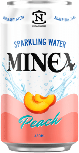 Minea 蜜桃味水 0,33l