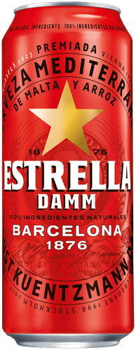 Estrella Damm Barcelona 4,6% 0,5l oluttölkki