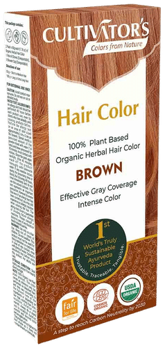 Cultivator's Hair Color Kasviväri Brown 100g