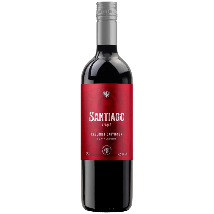 Santiago 1541 Cabernet Sauvignon 8 til- % 0,75 L plo|Santiago 1541 赤霞珠 8 体积 % 0.75 L plo