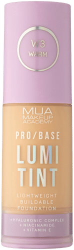 MUA Make Up Academy PRO/BASE Lumi Tint Foundation, W3 30 ml meikkivoide