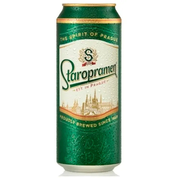 Staropramen Premium Lager olut 5 til-% tölkki 0,5 L|Staropramen 优质拉格饮品 5 vol% 罐装 0,5 L