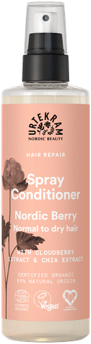 Urtekram 北欧浆果喷雾护发素 正常至干性发质 250 ml|URTEKRAM Nordic Berry Spray Conditioner Normal to dry hair 250 ml