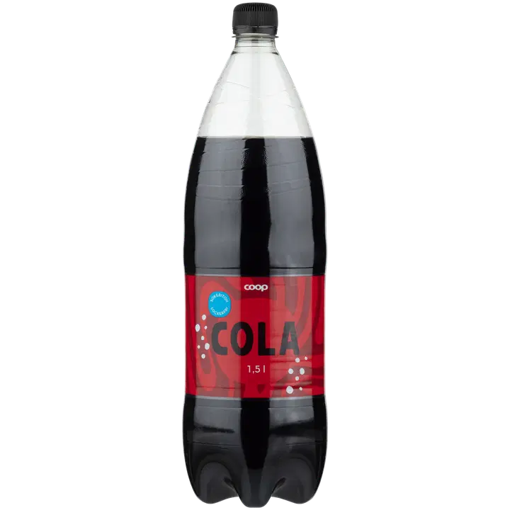 Coop Cola Sokeriton virvoitusjuoma 1,5 l kmp|Coop 可乐无糖软饮料 1.5 升 kmp