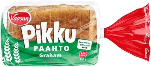 Vaasan Pikkupaahto Graham 250g paahtoleipä|Vaasan 小烤全麦面包 250克 吐司面包