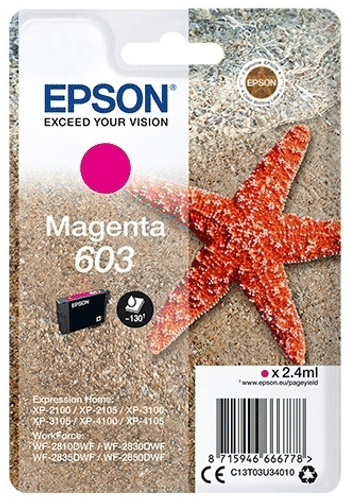 Epson 603墨水盒品红色