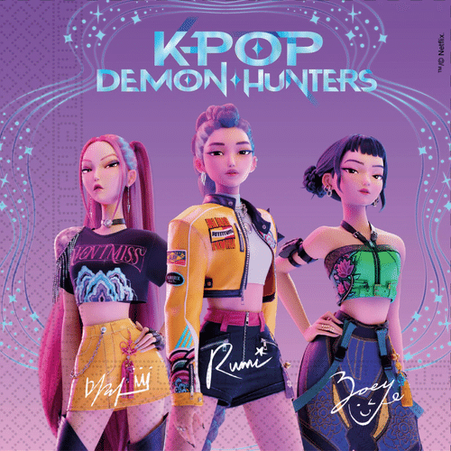 DECORATA K-pop 恶魔猎人餐巾 33厘米 20 kpl