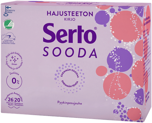 Serto Sooda无香彩色衣物洗衣粉 890 g