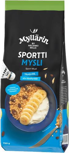 Myllärin Sportti Mysli 750 g|Myllärin 运动什锦麦片 750 g