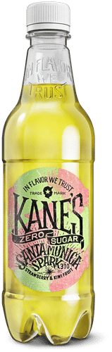 Kane´s Soda Pop Santa Monica Spark Strawberry & Kiwi Zero Sugar 0,5 l kmp