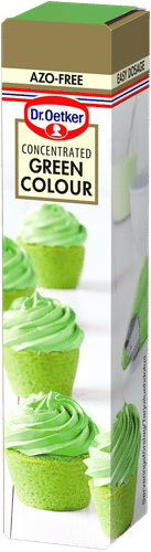 Dr. Oetker Vihreä geeliväri 15g|Dr. Oetker 绿色凝胶色素 15g