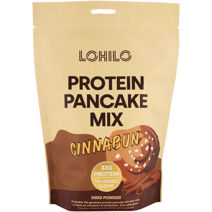 LOHILO Proteiinipannukakkujauhe Cinnabun 500g-Lohilo 肉桂蛋白煎饼粉 500g