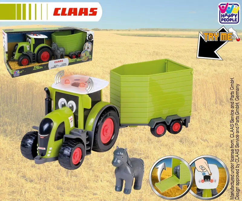 Ei merkkiä 儿童玩具 Axion 870 拖拉机 + 拖车|Lasten lelu Axion 870 traktori + perävaunu