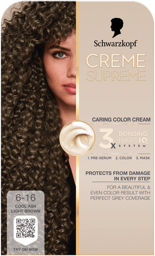 Creme Supreme 6-16冷灰棕色