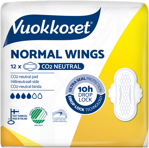 Vuokkoset Normal Wings ohutside 12 kpl