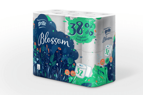 Grite 再生卫生纸 Blossom 32卷