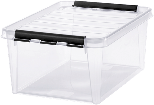 Smartstore Classic带盖储物盒 14L 透明