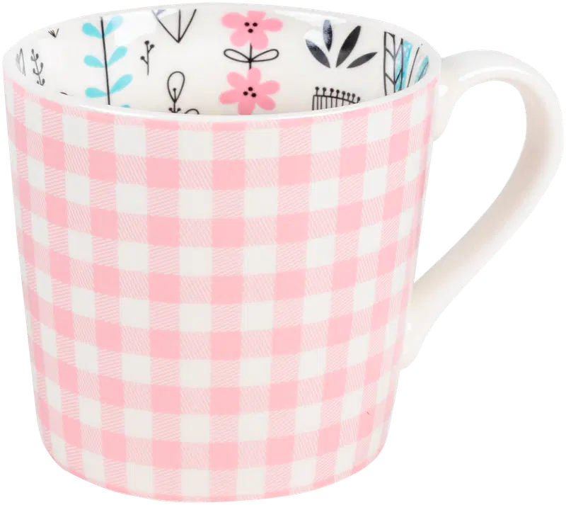 House Ruutu 马克杯 4dl 粉色
