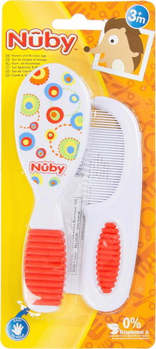 Nuby 婴儿梳子与刷子|Nuby vauvan kampa ja harja