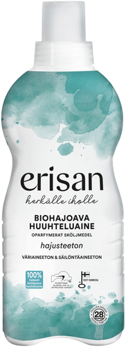 Erisan 无香型可生物降解柔顺剂 850ml