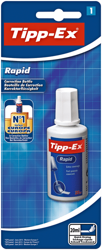 Tipp-Ex Tippex快速修正液20ml白色