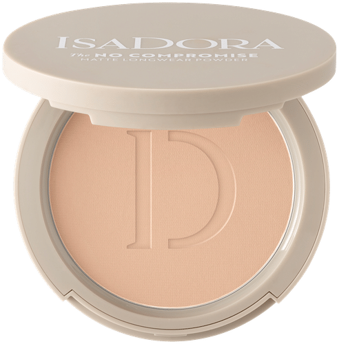 Isadora The No Compromise Matte Longwear Powder puuteri 66 Warm Beige 7 g
