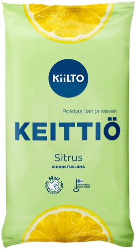 Kiilto 厨房清洁布 柑橘 36 kpl