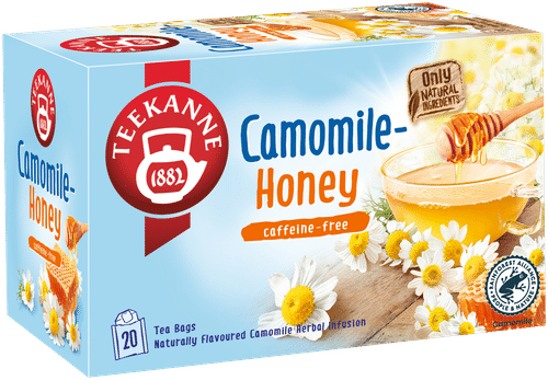 Teekanne kamomilla-hunaja yrttihauduke, teepussi 20x1,5g|Teekanne 洋甘菊蜂蜜草药汤剂,茶包 20x1,5g