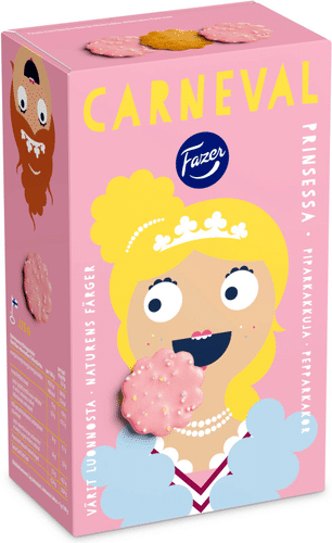 Fazer Carneval 公主姜饼 175g|Fazer Carneval Prinsessa piparkakku 175g