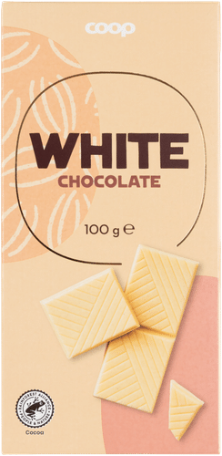 Coop 白巧克力香草味 100 g|Coop valkosuklaa vanilja 100 g