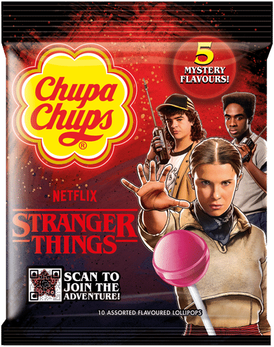 Chupa Chups 怪奇物语 - 正立世界棒棒糖袋装 120g
