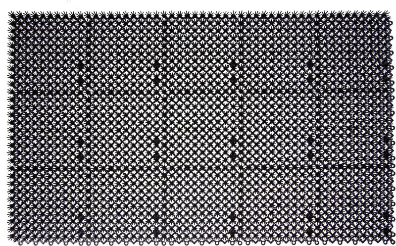 Atplast Plast-Turf拼接人造草皮垫43x71厘米,黑色