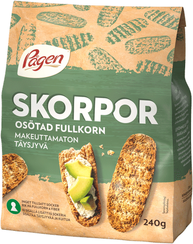 Pågen 全麦脆饼 240g|Pågen Skorpor Täysjyväkorppu 240g