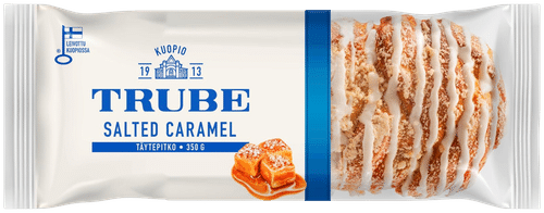 Trube Salted Caramel -täytepitko 350 g suolakaramellitäytteinen pullapitko|Trube 咸焦糖馅面包 350克