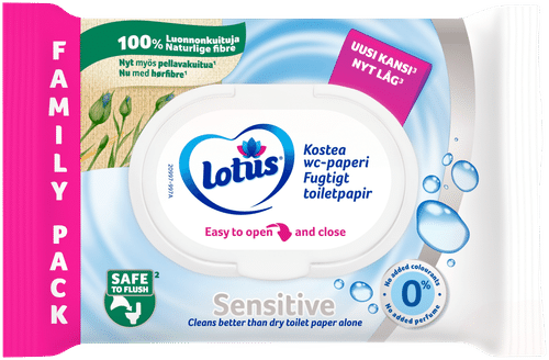 Lotus 敏感肌湿厕纸 80 kpl