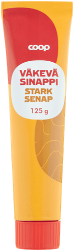 Coop sinappi väkevä 125 g