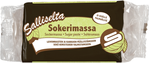 Salliselta Sokerimassa musta 250g|Salliselta 黑色糖团 250g