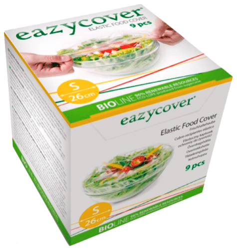 Eazycover 小型BIOLINE 9片装 - 保鲜膜罩 - 让食物保鲜更久